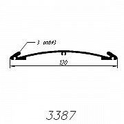 3387 профиль алюминиевый для табличек Київ