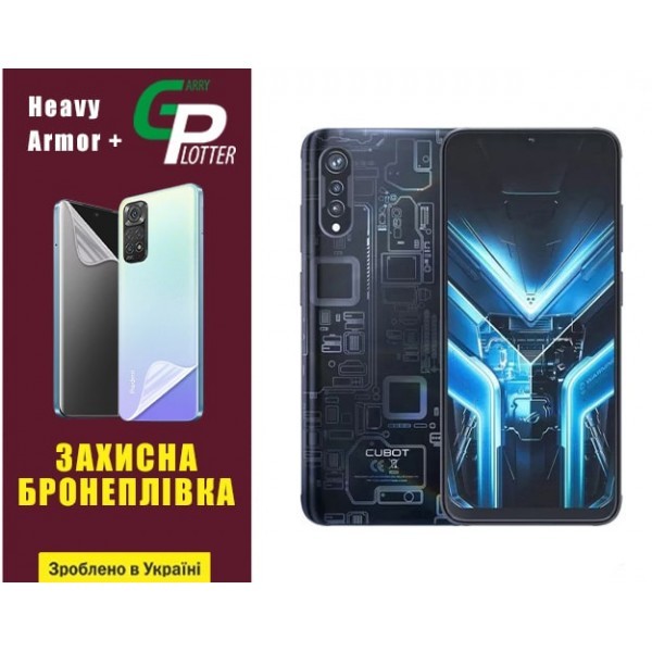 Поліуретанова плівка GP Heavy Armor Plus на екрані Cubot X70 Глянцева (Код товару:31110) Харьков - изображение 1