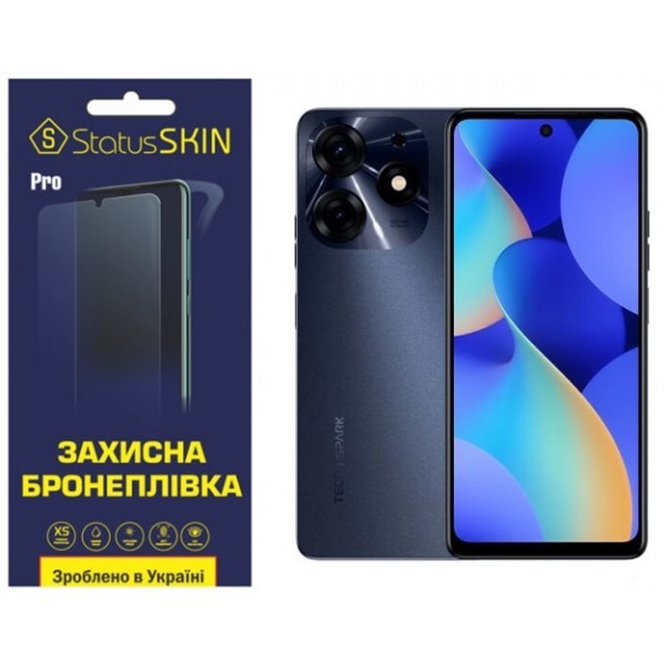 Поліуретанова плівка StatusSKIN Pro на екран Tecno Spark 10 Pro Матова (Код товару:31117) Харьков - изображение 1