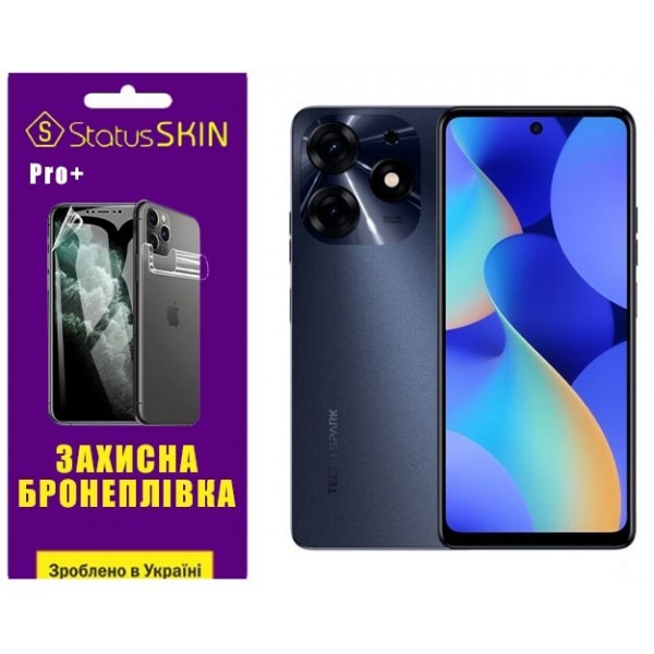 Поліуретанова плівка StatusSKIN Pro+ на екран Tecno Spark 10 Pro Матова (Код товару:31121) Харьков - изображение 1