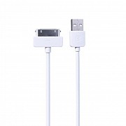 USB кабель Light iPhone 4/4s 30pin 1м white Remax 300803 Киев