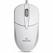 Мишка REAL-EL RM-211 USB White (EL123200014) (Код товару:13928) Харьков