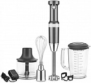 Блендер погружной безпроводной KitchenAid Artisan 5KHBBV83EMS серый Киев