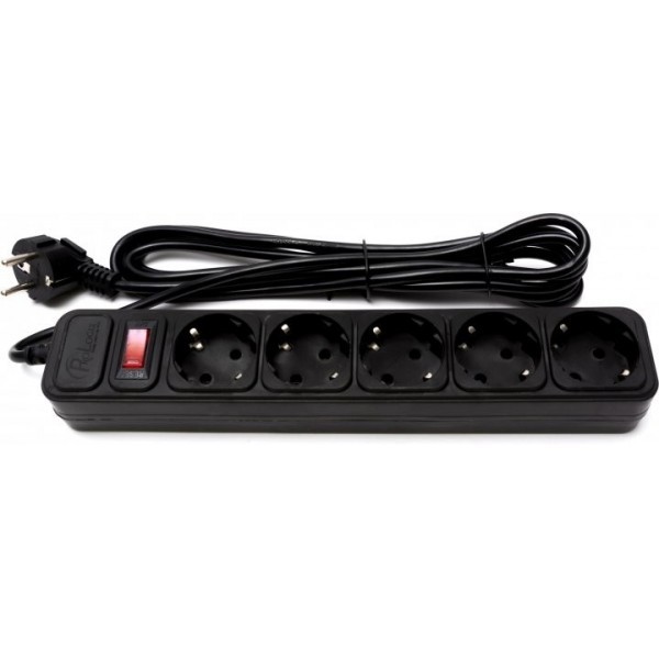 Фільтр живлення ProLogix 5 розеток 3 м Black (PRS-050P5-30B) (Код товару:20213) Харьков - изображение 1