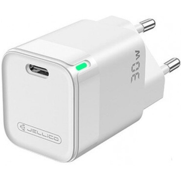 Мережевий зарядний пристрій Jellico C43 1PD 30W White (Код товару:31191) Харьков - изображение 1