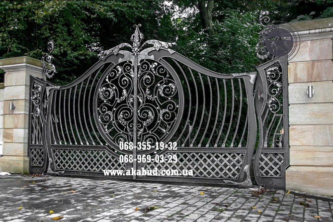 Ворота распашные и ворота откатные, навесы, балконы, заборы, козырьки Кривой Рог - изображение 1