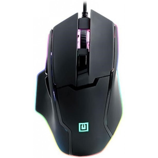 Мишка REAL-EL RM-555 USB Black (EL123200032) (Код товару:31219) Харьков - изображение 1
