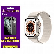 Поліуретанова плівка StatusSKIN Pro+ на екран Apple Watch Ultra 49mm Глянцева (Код товару:31542) Харьков