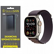 Поліуретанова плівка StatusSKIN Lite на екран Apple Watch Ultra 2 49mm Матова (Код товару:31583) Харьков