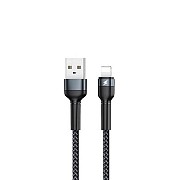 Кабель USB Remax Lightning RC-124i-black 1 м черный Київ