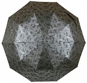 Женский зонт полуавтомат Bellisimo серый Киев