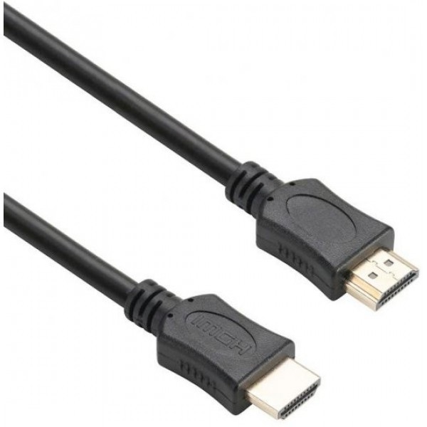 Кабель ProLogix HDMI-HDMI V 1.4 (M/M) 0.5 м Black (PR-HDMI-HDMI-CCS -01-30-05m) (Код товару:31239) Харьков - изображение 1