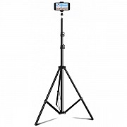 DM Трипод Stand Multifunctional для телефона та фотоапарата 2.10m Black (Код товару:31652) Харьков