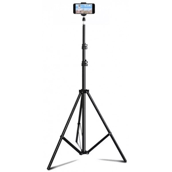 DM Трипод Stand Multifunctional для телефона та фотоапарата 2.10m Black (Код товару:31652) Харьков - изображение 1