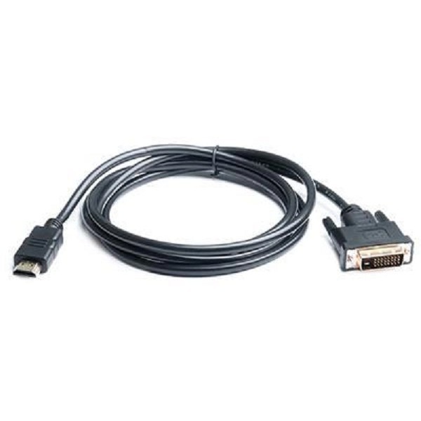 Кабель REAL-EL HDMI - DVI (M/M) 1.8 м Black (EL123500013) (Код товару:31229) Харьков - изображение 1