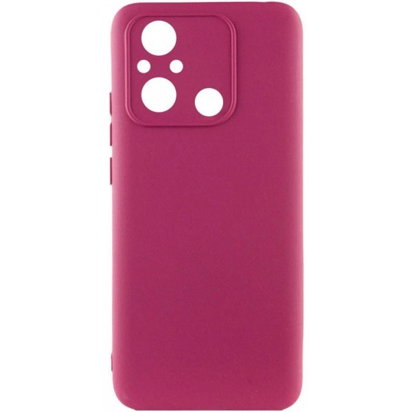 Silicone Cover Lakshmi Full Camera для Xiaomi Redmi 12C/11A/Poco C55 Plum (Код товару:31715) Харьков - изображение 1