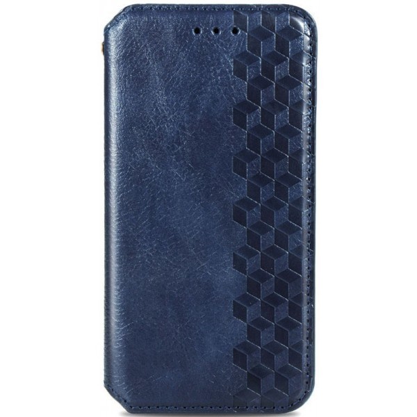 Чохол-книжка Getman Cubic для Xiaomi Redmi 12C/11A/Poco C55 Синій Харьков - изображение 1