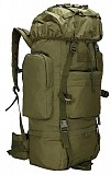 Большой тактический, армейский рюкзак с дождевиком 65L Combat хаки Київ