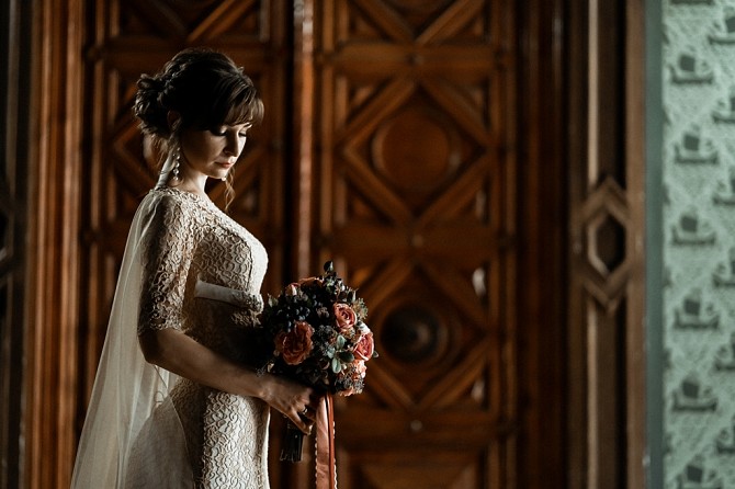 Свадебное платье нюдового цвета + ПОДАРОК шлейф Ватто, пояс Мелитополь Мелитополь - изображение 1
