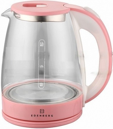 Електрочайник Edenberg EB-83557-Pink 1.8 л розовый Київ - изображение 1