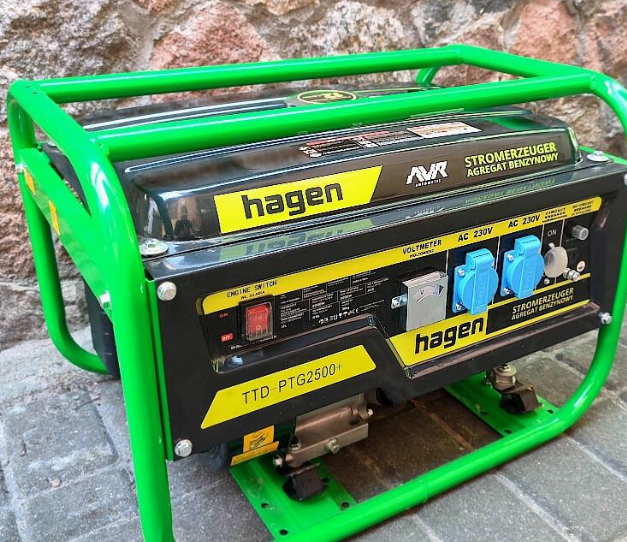 Генератор бензиновый 2,0/2,2 кВт HAGEN TTD-PTG2500+ США В наличии Павлоград - изображение 1