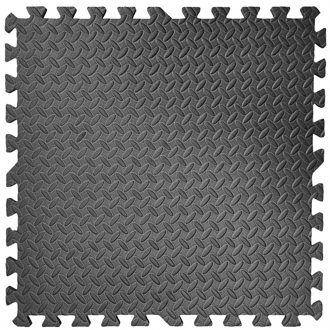 Підлога пазл - модульне покриття для підлоги чорне 600x600x10мм (МР15) SW-00001169 Киев - изображение 1