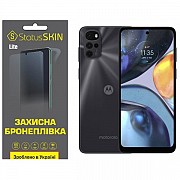 Поліуретанова плівка StatusSKIN Lite на екран Motorola G22 Матова (Код товару:32020) Харьков