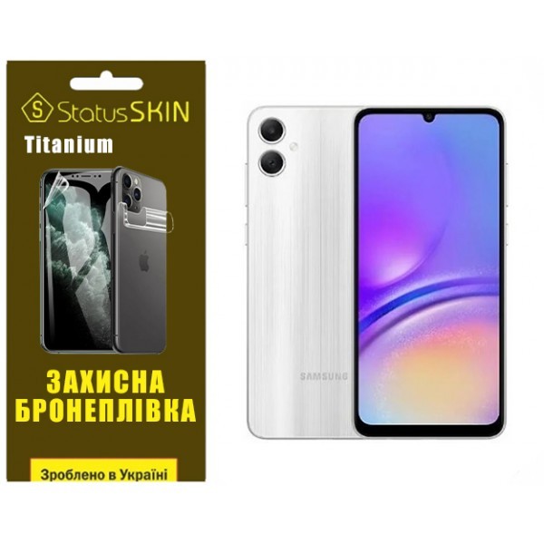 Поліуретанова плівка StatusSKIN Titanium на екран Samsung A05 A055 Глянцева (Код товару:32173) Харьков - изображение 1