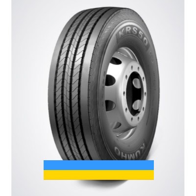 385/65 R22.5 Kumho KRS50 160K Рульова шина Київ - изображение 1