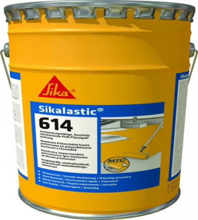 Sikalastic®-614 поліуретанова рідка гідроізоляційна мембрана Киев - изображение 1