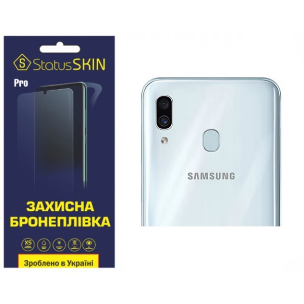 Поліуретанова плівка StatusSKIN Pro на камеру Samsung A30 A305 Глянцева (Код товару:32343) Харьков - изображение 1