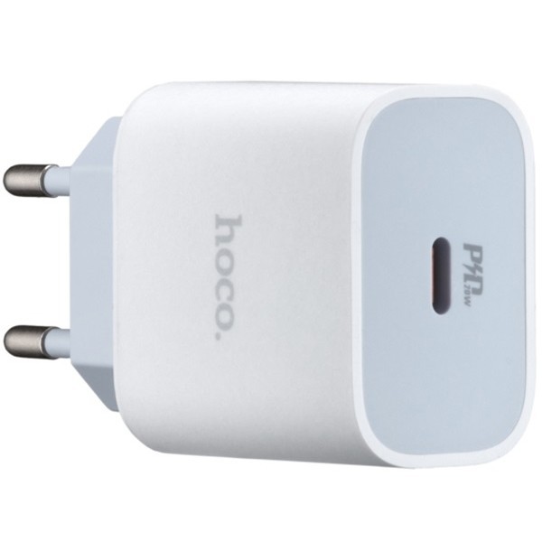 Мережевий зарядний пристрій Hoco C76A Speed PD20W (EU) White (Код товару:32152) Харьков - изображение 1