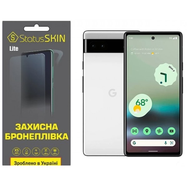 Поліуретанова плівка StatusSKIN Lite на екран Google Pixel 6a Глянцева (Код товару:32389) Харьков - изображение 1