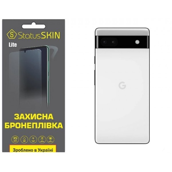 Поліуретанова плівка StatusSKIN Lite на корпус Google Pixel 6a Глянцева (Код товару:32391) Харьков - изображение 1