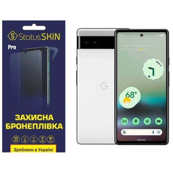 Поліуретанова плівка StatusSKIN Pro на екран Google Pixel 6a Глянцева (Код товару:32394) Харьков - изображение 1