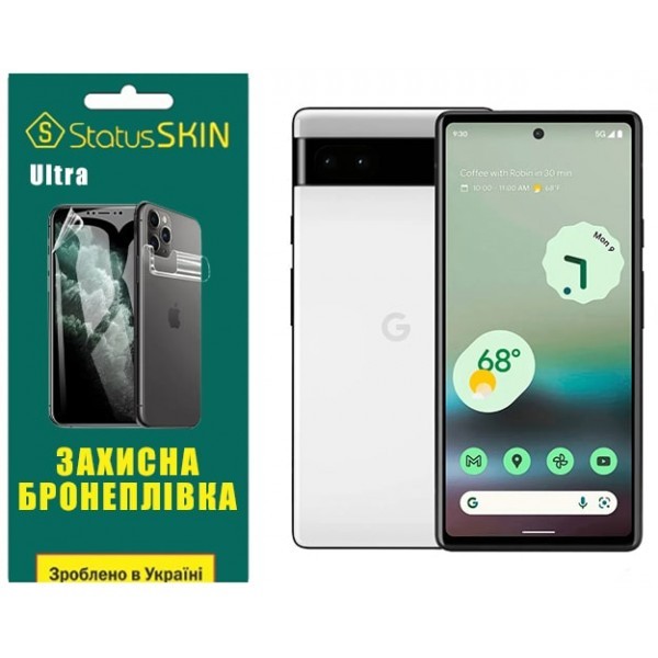 Поліуретанова плівка StatusSKIN Ultra на екран Google Pixel 6a Глянцева (Код товару:32404) Харьков - изображение 1