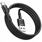 Кабель Hoco X83 Victory USB to Type-C 1m Black (Код товару:32154) Харьков