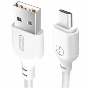Кабель XO NB103 Bell USB to Type-C 2m White (Код товару:22839) Харьков