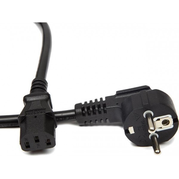 Кабель живлення для ПК PowerPlant IEC C13 Cu 3x1.5мм2 1м (CC360314) (Код товару:32280) Харьков - изображение 1