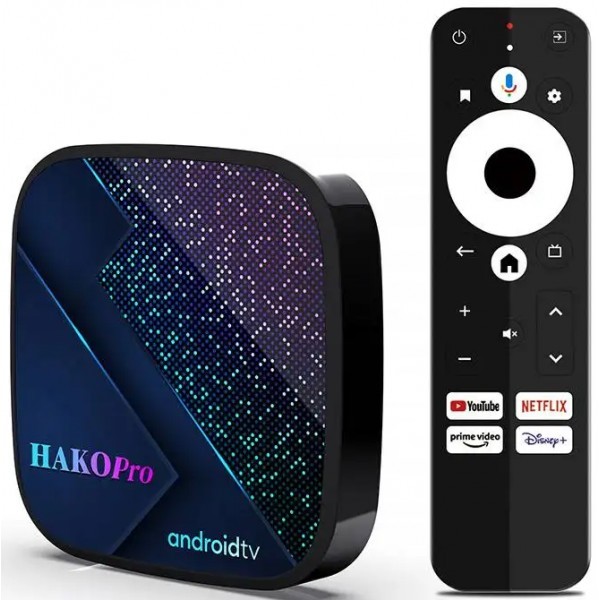 ТВ-приставка Smart TV Hako Pro 4/32 Black (Код товару:32406) Харьков - изображение 1