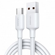 Кабель Usams SJ602 U84 USB to Type-C 3A 2m White (Код товару:32415) Харьков