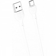 Кабель XO NB200 USB to Type-C 2.1A 2m White (Код товару:32416) Харьков