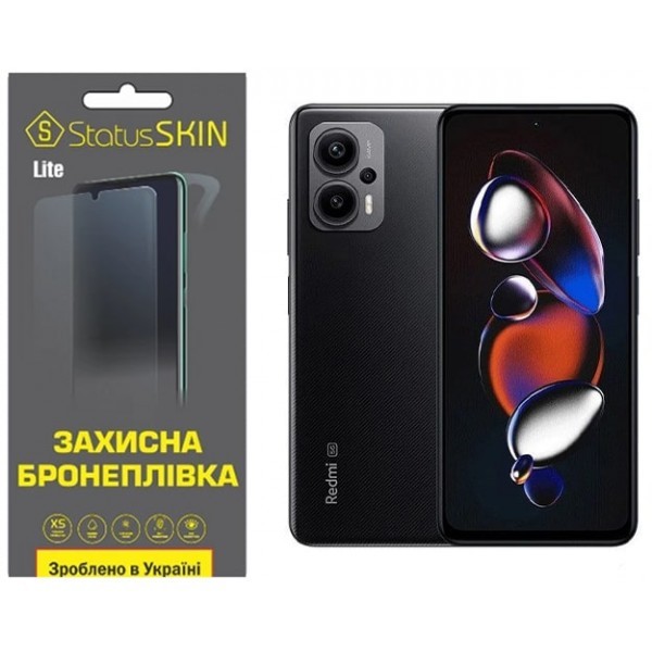 Поліуретанова плівка StatusSKIN Lite на екран Xiaomi Redmi Note 12T Pro Глянцева (Код товару:32448) Харьков - изображение 1