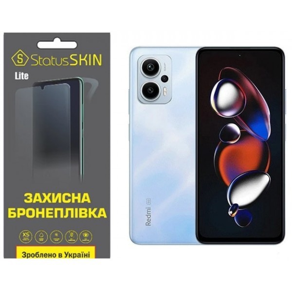 Поліуретанова плівка StatusSKIN Lite на екран Xiaomi Redmi Note 12T Pro Матова (Код товару:32449) Харьков - изображение 1