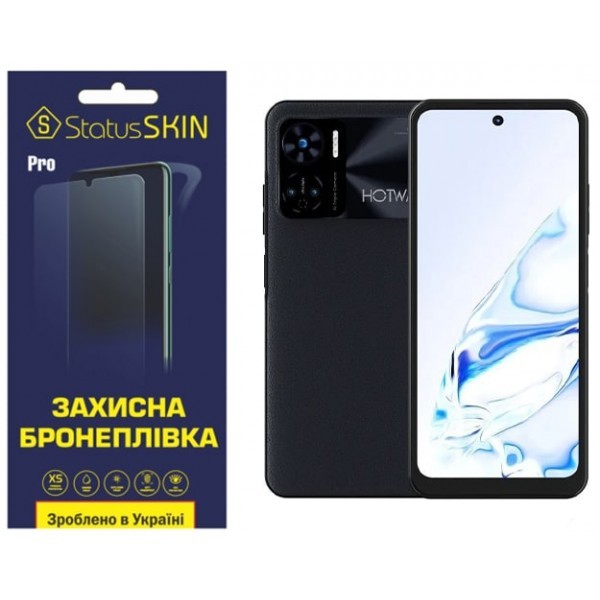 Поліуретанова плівка StatusSKIN Pro на екран Hotwav Note 12 Глянцева (Код товару:32434) Харьков - изображение 1