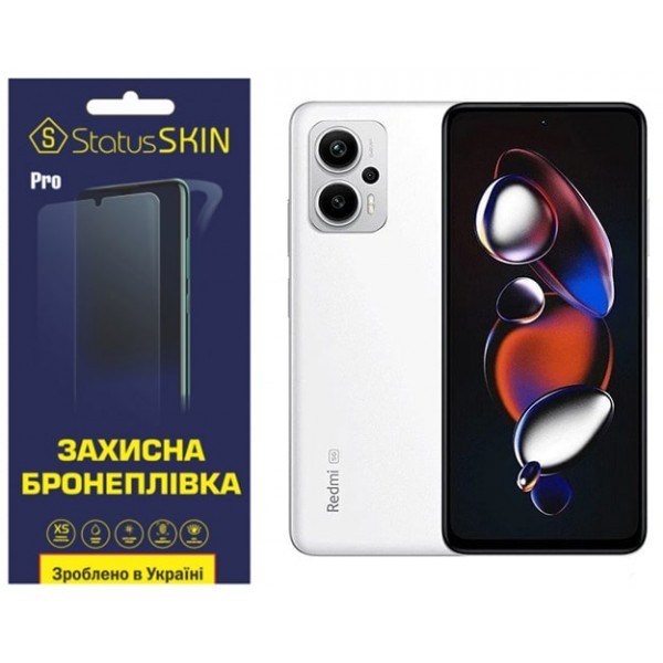 Поліуретанова плівка StatusSKIN Pro на екран Xiaomi Redmi Note 12T Pro Глянцева (Код товару:32450) Харьков - изображение 1