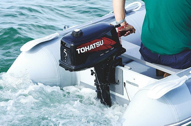 Лодочный мотор Tohatsu M 5 BDS Киев - изображение 1