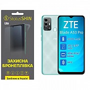 Поліуретанова плівка StatusSKIN Lite на екран ZTE Blade A53 Pro Глянцева (Код товару:32593) Харьков