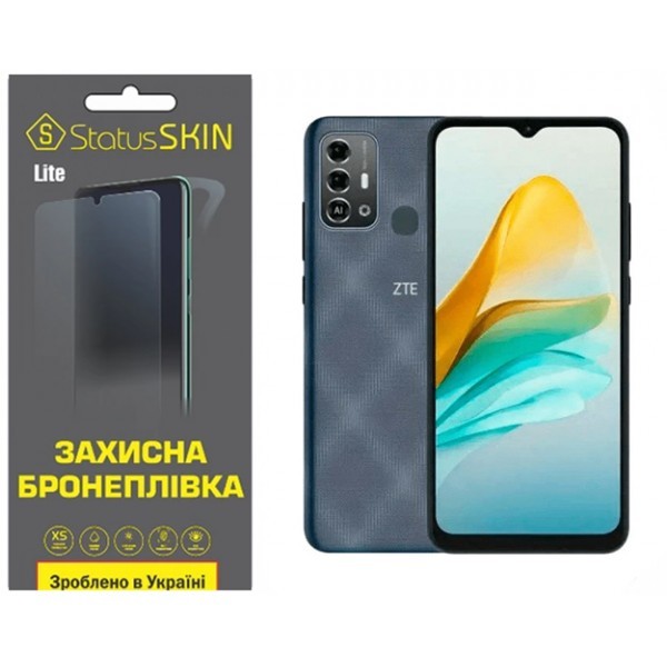 Поліуретанова плівка StatusSKIN Lite на екран ZTE Blade A53 Pro Матова (Код товару:32594) Харьков - изображение 1