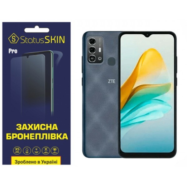 Поліуретанова плівка StatusSKIN Pro на екран ZTE Blade A53 Pro Матова (Код товару:32596) Харьков - изображение 1